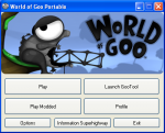 World of Goo Portable Main Interface (With GooTool)