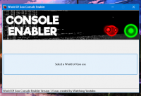 The main screen of World of Goo Console Enabler