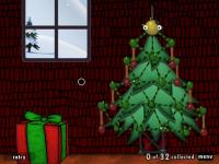 The Christmas tree and the gift