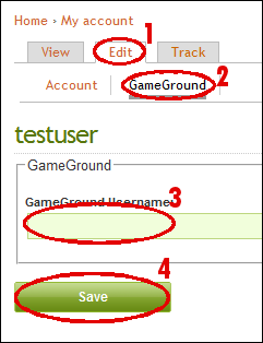 GameGround HowTo